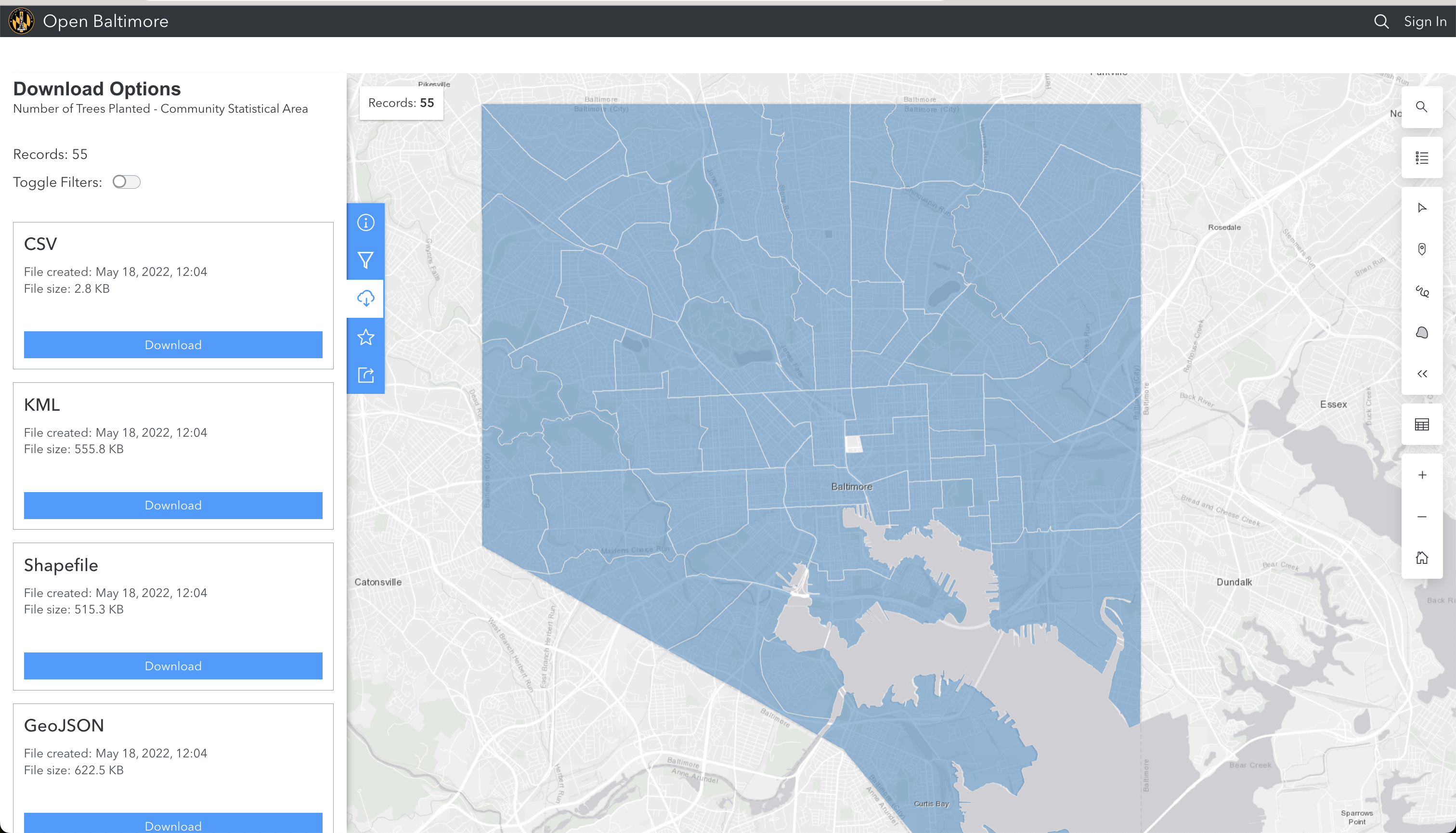 Baltimore Trees Download